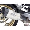 SC-Project Exhaust SC1-R | Silver | Moto Guzzi 1000 V100 Mandello