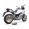 SC-Project Uitlaat S1 | Zwart | Moto Guzzi 1000 V100 Mandello