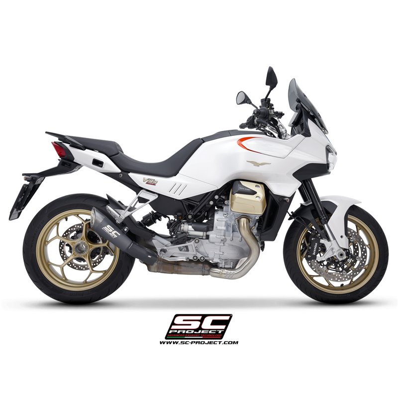 SC-Project Exhaust S1 | Black | Moto Guzzi 1000 V100 Mandello