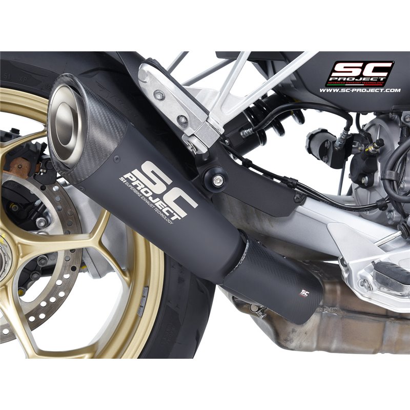 SC-Project Exhaust S1 | Black | Moto Guzzi 1000 V100 Mandello