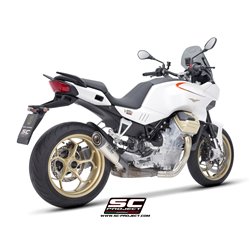 SC-Project Exhaust S1 | Silver | Moto Guzzi 1000 V100 Mandello
