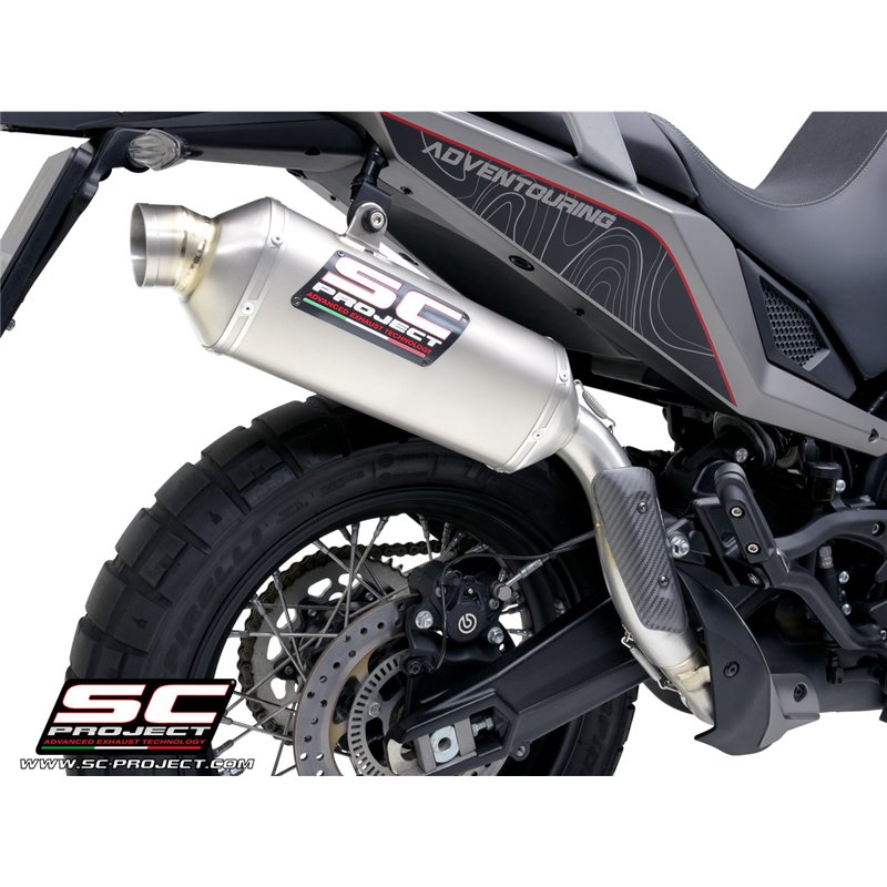 SC-Project Exhaust Rally Raid | Silver | Moto Morini X-Cape