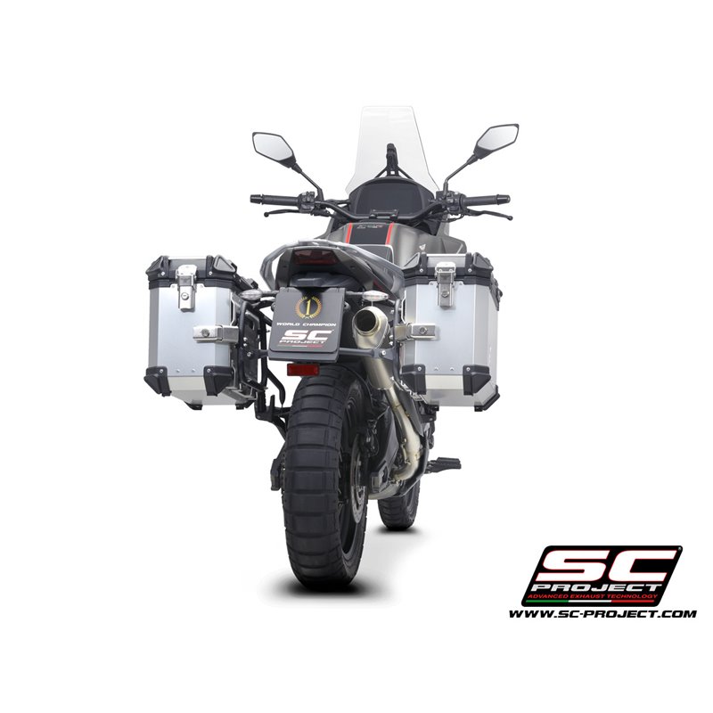 SC-Project Exhaust Rally Raid | Silver | Moto Morini X-Cape
