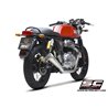 SC-Project Exhausts Conical 70s | Silver | Royal Enfield 650 Interceptor