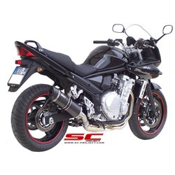 SC-Project Exhaust Oval | Carbon | Suzuki GSX-1250F