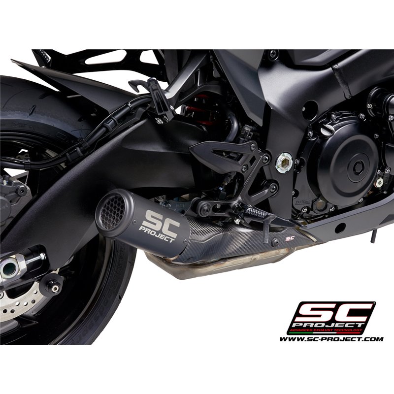 SC-Project Exhaust CR-T | Black | Suzuki 1000 Katana