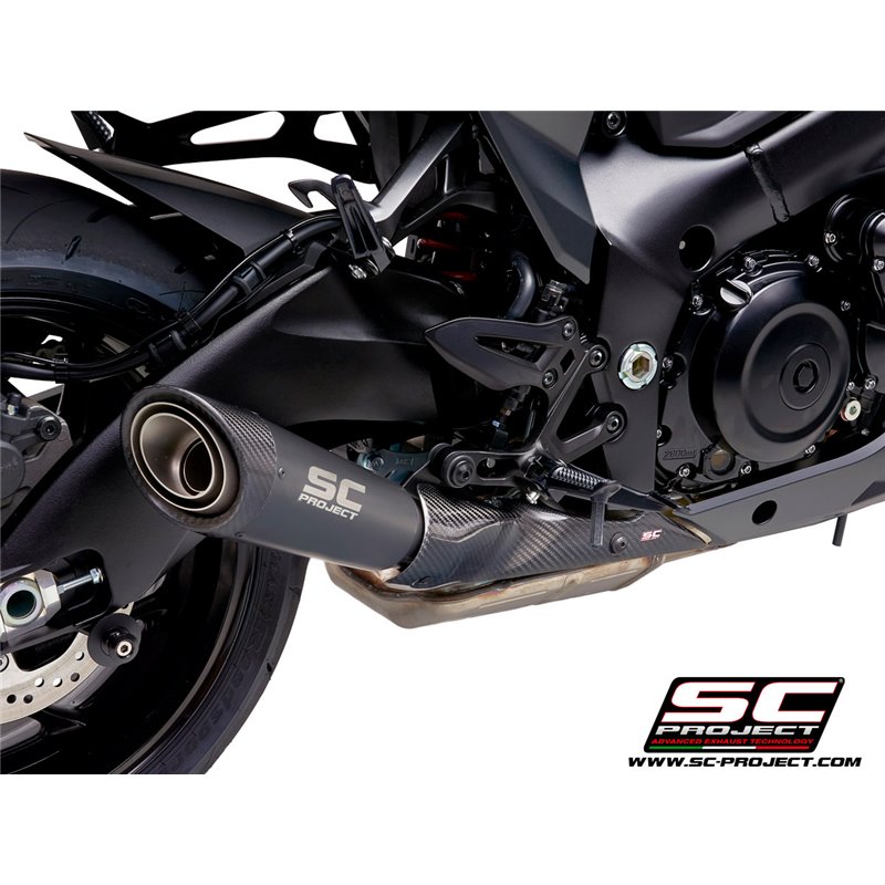 SC-Project Uitlaat S1 | Zwart | Suzuki 1000 Katana