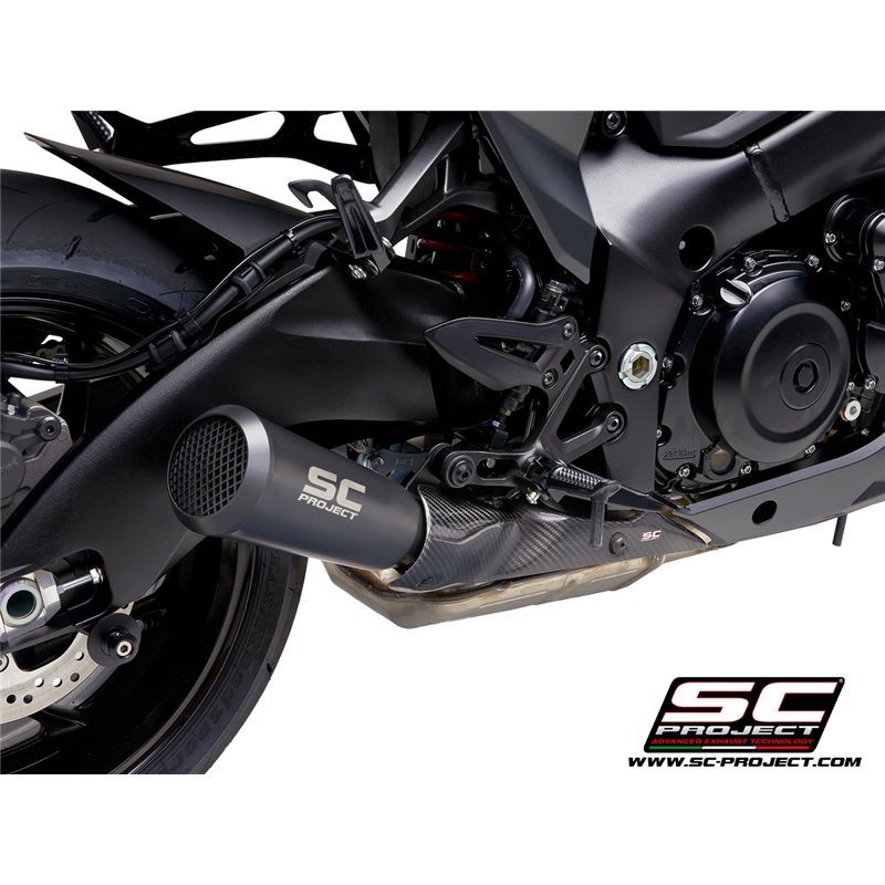 SC-Project Exhaust 70s | Black | Suzuki 1000 Katana