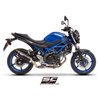 SC-Project Exhaust Oval | Carbon | Suzuki SV650