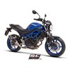 SC-Project Exhaust Oval | Carbon | Suzuki SV650