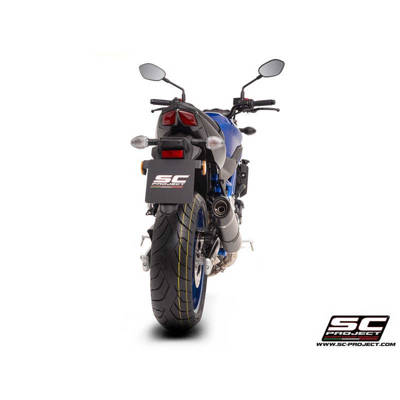 SC-Project Exhaust Oval | Carbon | Suzuki SV650