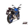 SC-Project Uitlaat Oval | Zilver | Suzuki SV650