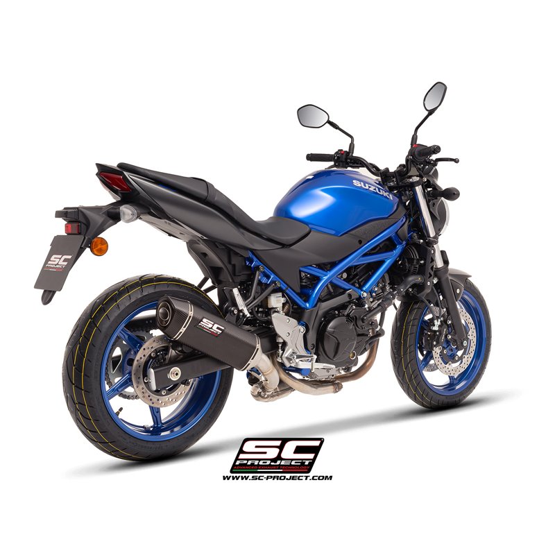 SC-Project Exhaust SC1-S | Carbon | Suzuki SV650