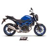 SC-Project Exhaust SC1-S | Silver | Suzuki SV650