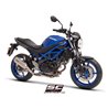 SC-Project Exhaust SC1-S | Silver | Suzuki SV650