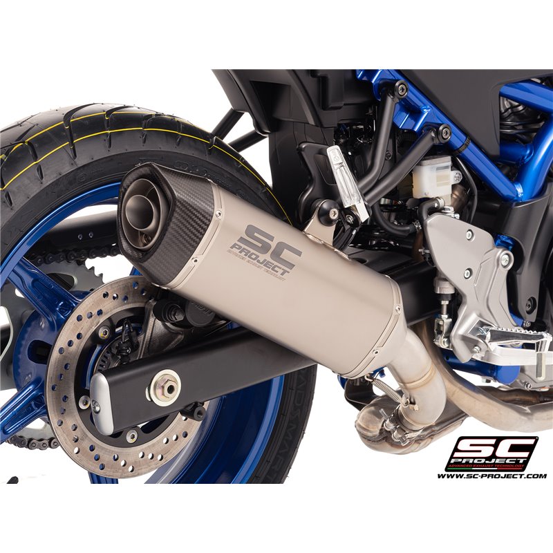 SC-Project Exhaust SC1-S | Silver | Suzuki SV650