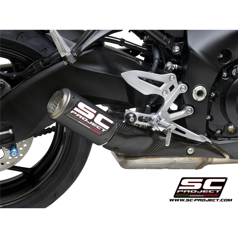 SC-Project Uitlaat CR-T Mesh | Carbon | Suzuki 950 GSX-S