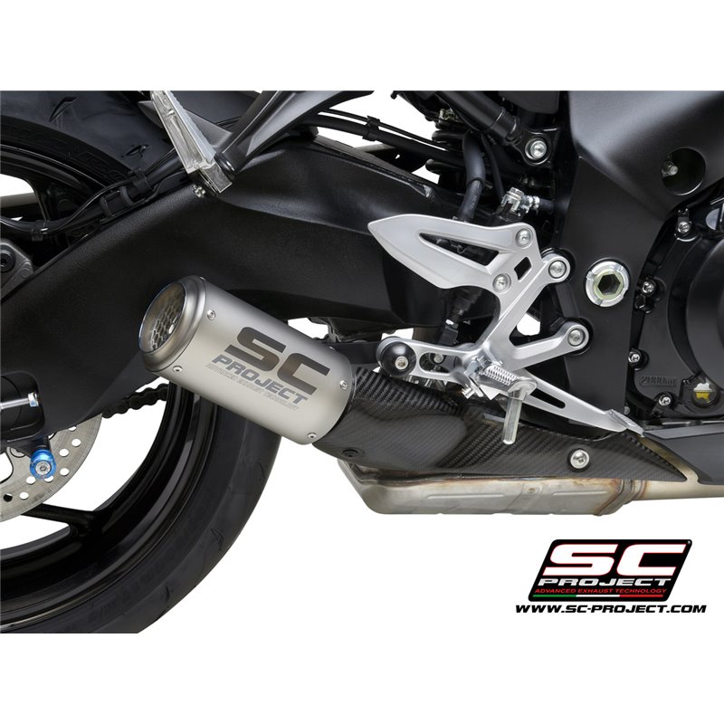 SC-Project Exhaust CR-T Mesh | Silver | Suzuki 950 GSX-S