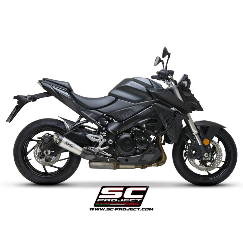 SC-Project Exhaust S1 | Silver | Suzuki 950 GSX-S