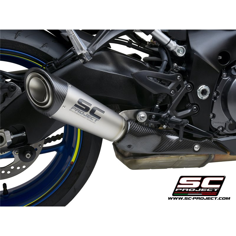 SC-Project Exhaust S1 | Silver | Suzuki 950 GSX-S