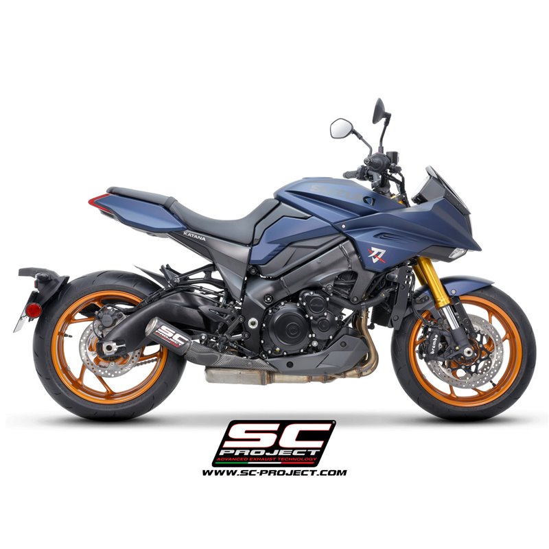 SC-Project Exhaust CR-T Mesh | Carbon | Suzuki 1000 Katana