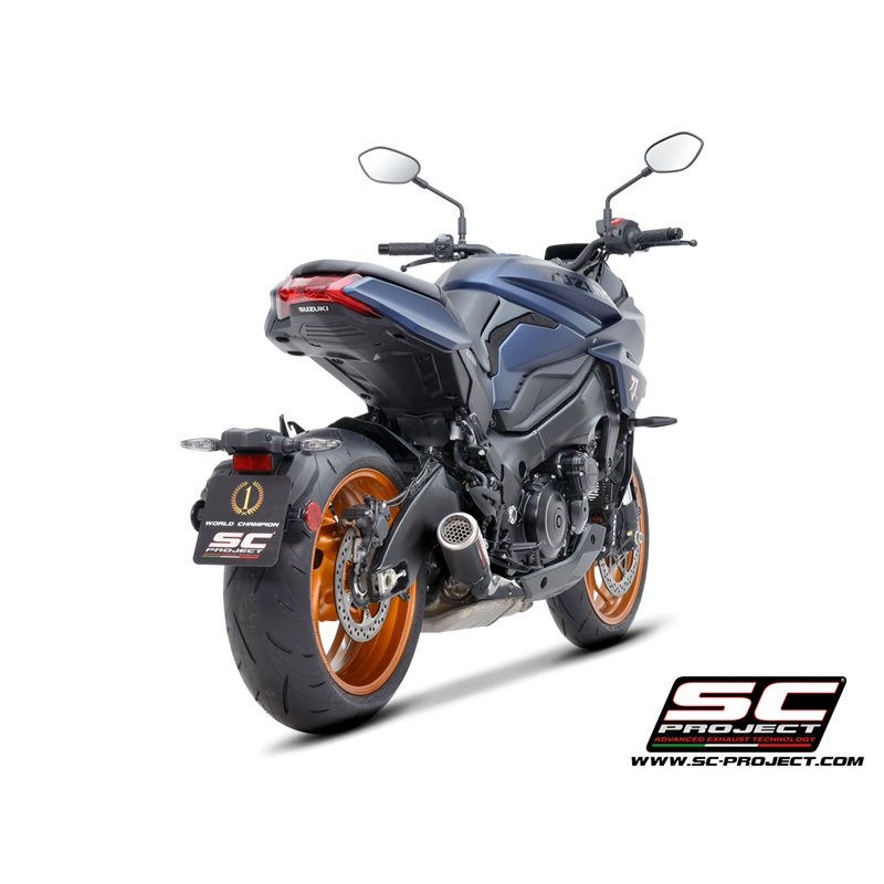 SC-Project Exhaust CR-T Mesh | Carbon | Suzuki 1000 Katana