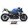 SC-Project Uitlaat S1 | Zilver | Suzuki 1000 GSX-S