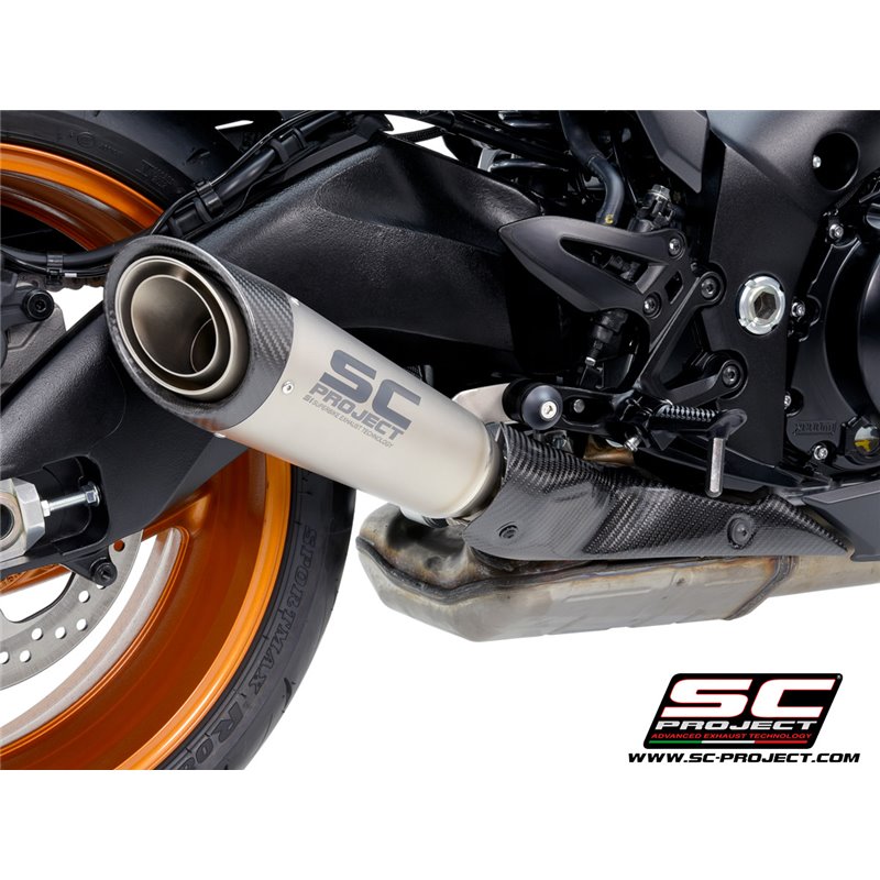 SC-Project Uitlaat S1 | Zilver | Suzuki 1000 Katana