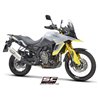 SC-Project Exhaust Rally Raid | Silver | Suzuki 800 V-Strom