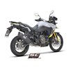 SC-Project Uitlaat Adventure | Zwart | Suzuki 800 V-Strom
