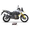 SC-Project Uitlaat Adventure | Zwart | Suzuki 800 V-Strom