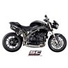 SC-Project Exhaust Oval | Silver | Triumph 1050 Speed ​​Triple