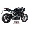 SC-Project Uitlaat SC1-R | Carbon | Triumph 765 Street Triple