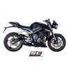 SC-Project Exhaust SC1-R | Black | Triumph 765 Street Triple