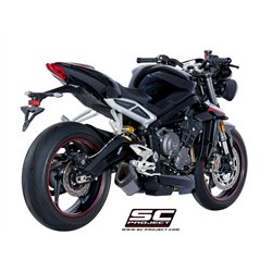SC-Project Uitlaat SC1-R | Zwart | Triumph 765 Street Triple