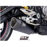 SC-Project Exhaust SC1-R | Black | Triumph 765 Street Triple