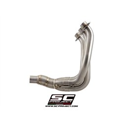 SC-Project Exhaust headers 3-1 SC/OEM | Silver | Triumph 765 Street Triple