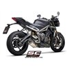 SC-Project Exhaust SC1-R | Silver | Triumph 765 Street Triple