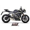 SC-Project Uitlaat SC1-R | Zilver | Triumph 765 Street Triple