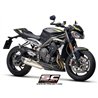 SC-Project Exhaust SC1-R | Silver | Triumph 765 Street Triple