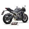 SC-Project Uitlaat S1 | Zilver | Triumph 765 Street Triple