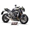 SC-Project Uitlaat S1 | Zilver | Triumph 765 Street Triple