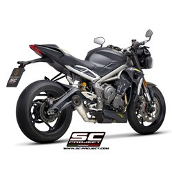 SC-Project Exhaust S1 | Silver | Triumph 765 Street Triple