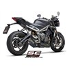SC-Project Uitlaat SC1-R | Zwart | Triumph 660 Street Triple S