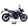 SC-Project Exhaust System 3-1 S1 | Silver | Triumph 765 Street Triple