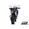 SC-Project Uitlaat X-Plorer II | Zilver | Triumph 850 Tiger