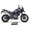 SC-Project Uitlaat Adventure | Zwart | Triumph 850 Tiger