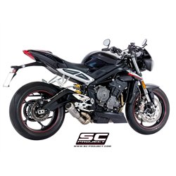 SC-Project Exhaust CR-T | Silver | Triumph 660 Street Triple S