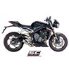 SC-Project Exhaust CR-T | Silver | Triumph 660 Street Triple S