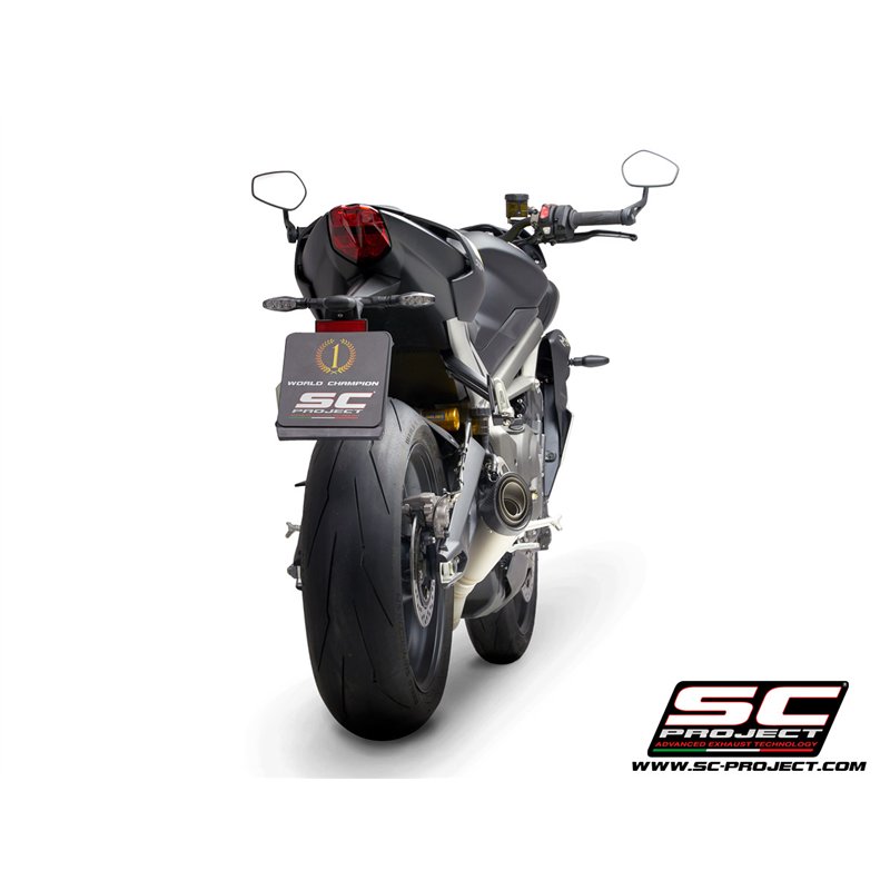 SC-Project Exhaust S1 | Silver | Triumph 660 Street Triple S